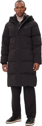 Guess Hombre, Abrigos, Negro, Talla: XL