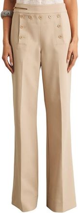 Reiss Sidney Bootcut Pants in Neutral at Nordstrom, Size 12 Us
