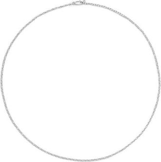 Monica Vinader Textured Chain Link Necklace in Sterling Silver at Nordstrom