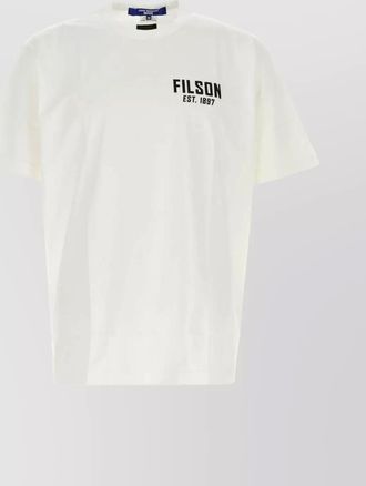 Junya Watanabe crew neck short sleeve graphic print t-shirt