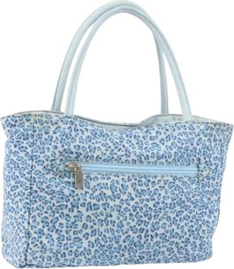 Bottega Veneta Pre-owned Handbags, female, Blue, Size: ONE SIZE Pre-owned Vintage Hand Bag
