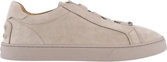 Tod's Grijze Sneaker Heren Cassetta 04L - Heren - Sneakers - Grijs - 43 EU - Schoenen