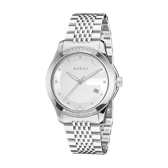 Gucci Accessoires, Heren, Grijs, ONE Size, G-Timeless Horloge