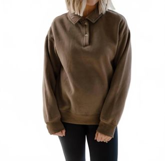 Thread & Supply Arizona Top In Chocolate