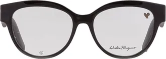 Ferragamo Salvatore Ferragamo Demo Oval Ladies Eyeglasses SF2957E 001 54