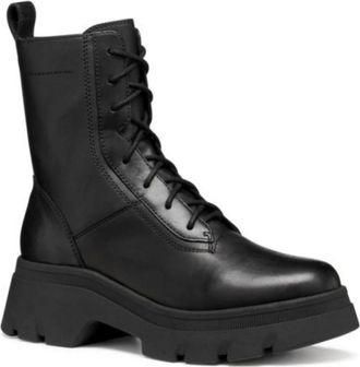 Geox Stivaletti Pluette - - Shoes - Donna - Nero - 40 EU