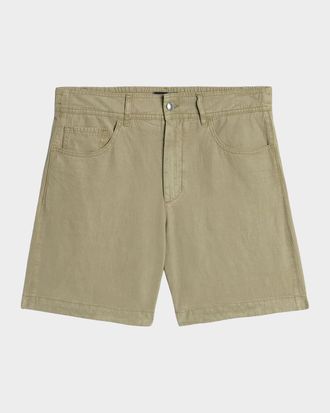 7 For All Mankind Hybrid Jogger Shorts