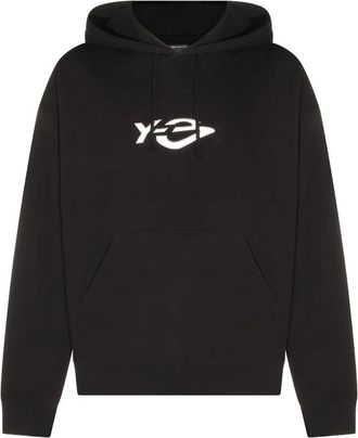 Yohji Yamamoto Logo-print Drawstring Hoodie