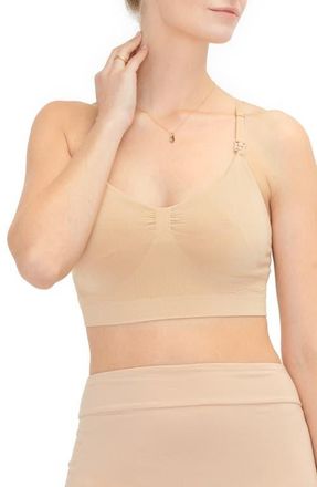 Hatch The Essential Maternity Wireless Pumping and Nursing Bra in Sand at Nordstrom, Size X-Large
