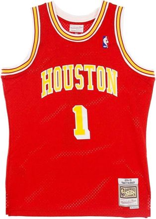 Mitchell & Ness NBA Tracy Mc Grady Basketball Tank Top - Heren - Fitness - Rood - S - Polyester - Fitness