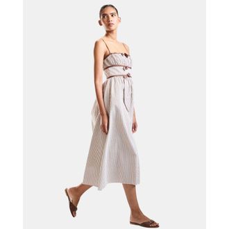 Cynthia Rowley Seersucker Midi Dress