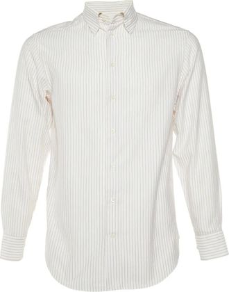 Armani striped cotton shirt - White