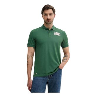 Lacoste Heren, Tops, Groen, Maat: M Piqu&eacute;