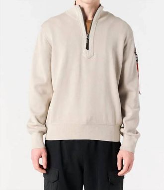 Parajumpers Basic Scoe Crewneck Sweater In Mastic