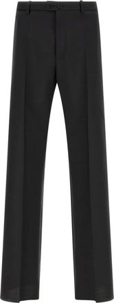 Jil Sander Broeken, Heren, Zwart, M, Wol, 259 Tailored Broeken