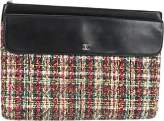 Chanel Pre-owned Clutches, female, Multicolor, Size: ONE SIZE Pre-owned Vintage Clutch
