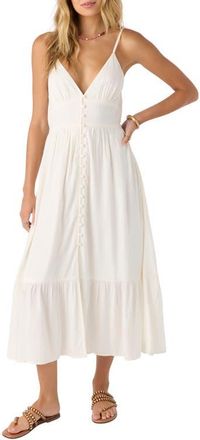O'Neill Pilar Midi Sundress in Winter White at Nordstrom, Size Medium