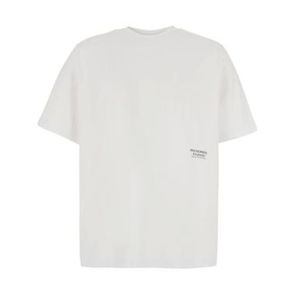 Pas Normal Studios Tops, Heren, Wit, L, Katoen, Off-Race T-Shirt