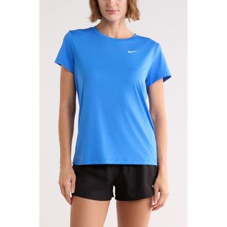 Nike Short Sleeve Hydro T-Shirt in Blue Crystal at Nordstrom Rack, Size X-Small