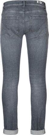 Dondup Mens George Jeans Gray Gots
