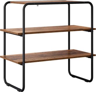 vidaXL Mesa Consola Madera Envejecida 100 X 41 X 75 Cm Vidaxl
