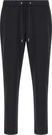 Moncler Black Drawstring Trousers