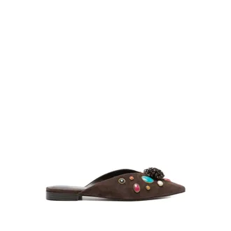 Twinset Mujer, Zapatos, Marr&oacute;n, Talla: 36 EU