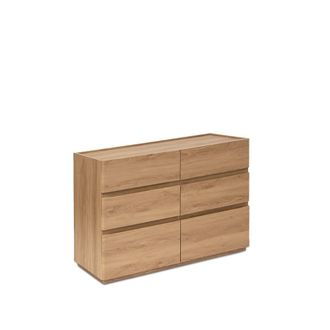 Klast C&oacute;moda doble efecto madera natural 120 cm x 78 cm