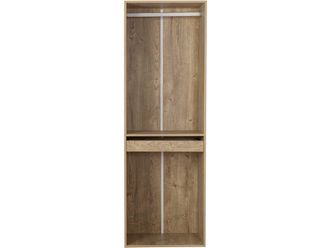 Habitat et Jardin Armario op&eacute;ra Con Espacio Para Colgar Y Pantalonero - 60 X 45 X 180 Cm - Beige