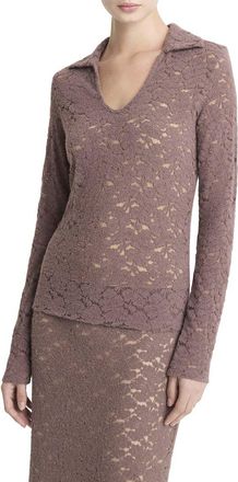 Vince Lace Polo Shirt