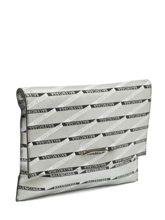 Balenciaga Borsa con stampa - Argento