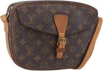 Louis Vuitton Pre-owned Canvas Cross Body Bag - Dames - Vintage Schoudertas - Bruin - ONE Size - Vintage