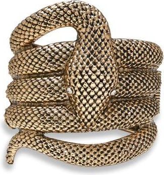Eye Candy Los Angeles Snake Hinge Bracelet in Bronze at Nordstrom Rack