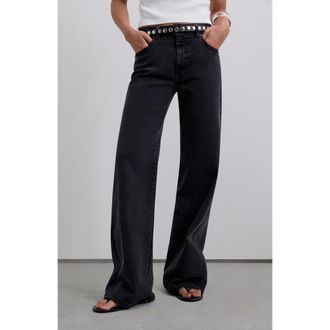 Scalpers Bootcutrelax Denim in Black at Nordstrom, Size 42 Eu