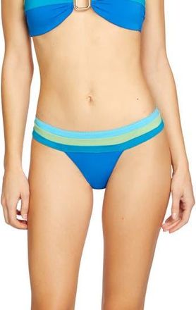 Robin Piccone Keely Bikini Bottoms in Cool at Nordstrom Rack, Size Large