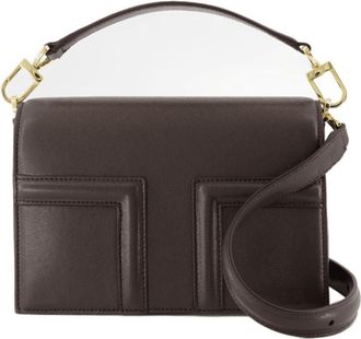 Toteme Womens Shoulder Bag Brown Cowhide