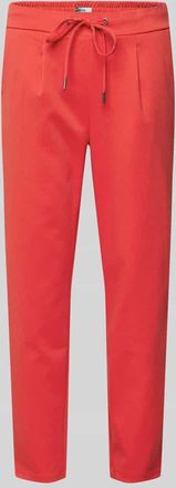 b.young B.Young Tapered Fit Hose mit Bundfalten Modell RIZET in Rot, Gr&ouml;&szlig;e XS