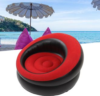 OEM Sof&aacute; Inflable, Sof&aacute; De Aire Flocado, Sof&aacute;s Inflables, Chaise Longue Para Sala De Estar, Dormitorio, Sala De Lectura, Oficina, Balc&oacute;n, Camping, Viajes 
