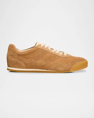 Vince Bayside Jogger Suede Low-Top Sneakers