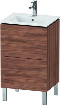 Duravit L-cube Mueble De Ba&ntilde;o De Pie Compact, 2 Cajones, Ancho: - Duravit