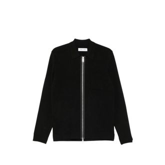 Sams&oslash;e & Sams&oslash;e Zip-up Chest-pocket Cardigan