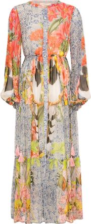 Carolina K Womens Josefina Maxi Dress In Selva Birds