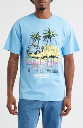 Billionaire Boys Club Playita Graphic T-Shirt in Little Boy Blue at Nordstrom Rack, Size Xx-Large