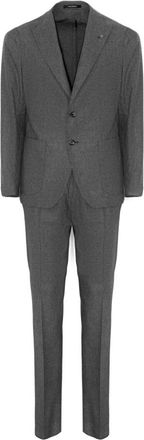 Tagliatore Heren, Pakken, Grijs, Maat: 2XL Wol