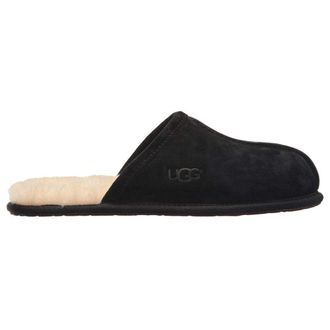 UGG Scuff Suede Mens Slip On Sandals - Black - Size:UK 11