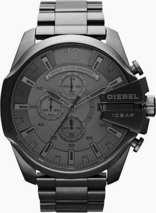Diesel Mens Diesel DZ4282 Chronograph Grey Dial Gunmetal Mens Watch