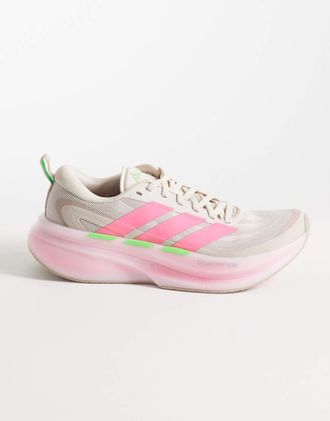 adidas adidas - Running Supernova Glide - Sneakers beige e rosa-Viola