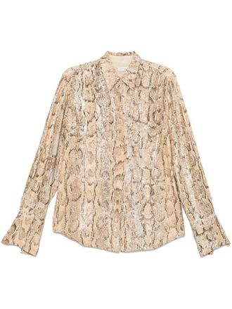 Dries Van Noten Celina Embroidered Shirt Clothing