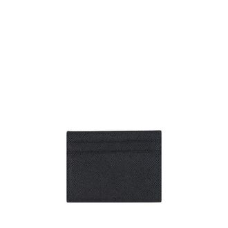 Dolce & Gabbana Womens Black Calf Leather Bos Taurus Wallet