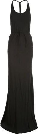 Ann Demeulemeester Kleedjes, Dames, Zwart, M, Sofia Lange Mouwloze Jurk